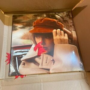 Taylor Swift, Red Taylor's version on vinyl unopened.
